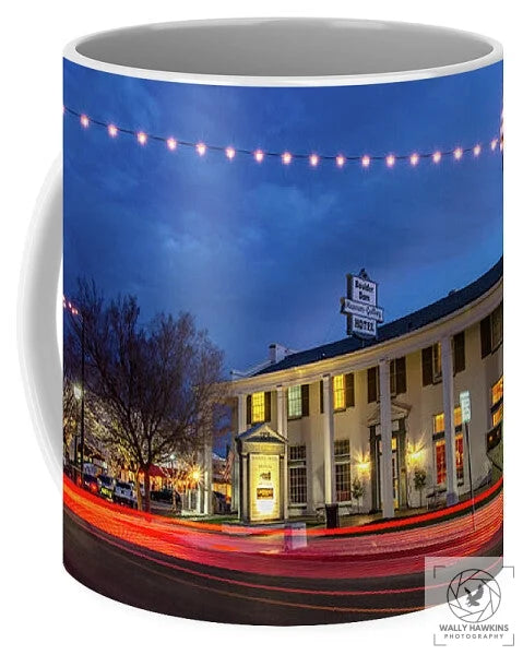 Boulder City Hotel at Night - Mug Pixels