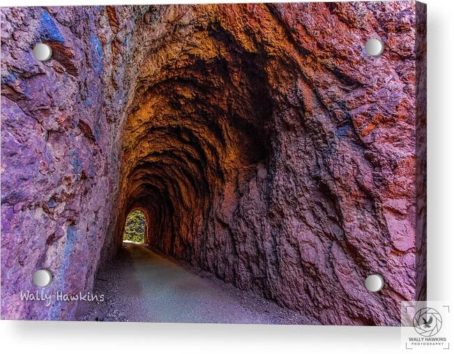 Boulder City to Hoover Dam Tunnel - Acrylic Print Pixels