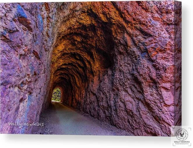 Boulder City to Hoover Dam Tunnel - Canvas Print Pixels