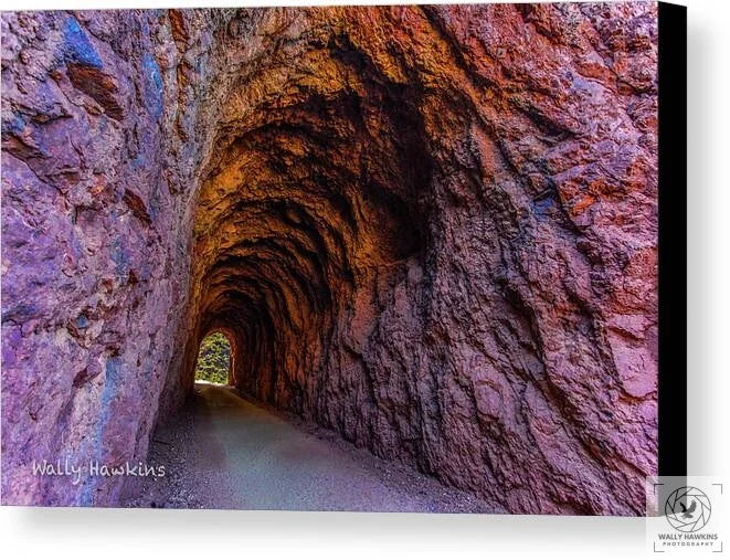 Boulder City to Hoover Dam Tunnel - Canvas Print Pixels