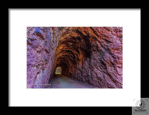 Boulder City to Hoover Dam Tunnel - Framed Print Pixels