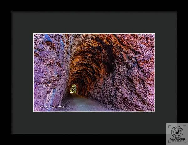 Boulder City to Hoover Dam Tunnel - Framed Print Pixels