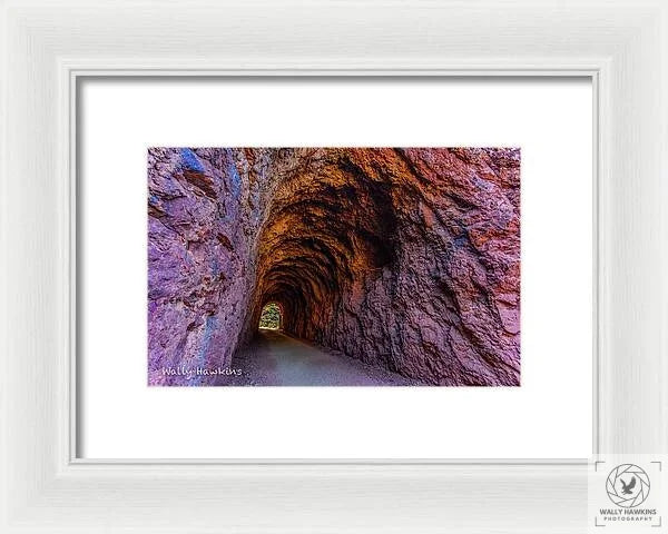 Boulder City to Hoover Dam Tunnel - Framed Print Pixels