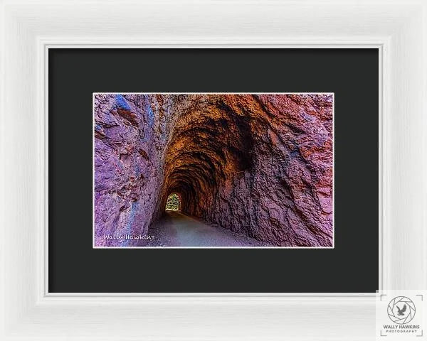 Boulder City to Hoover Dam Tunnel - Framed Print Pixels