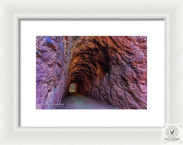 Boulder City to Hoover Dam Tunnel - Framed Print Pixels