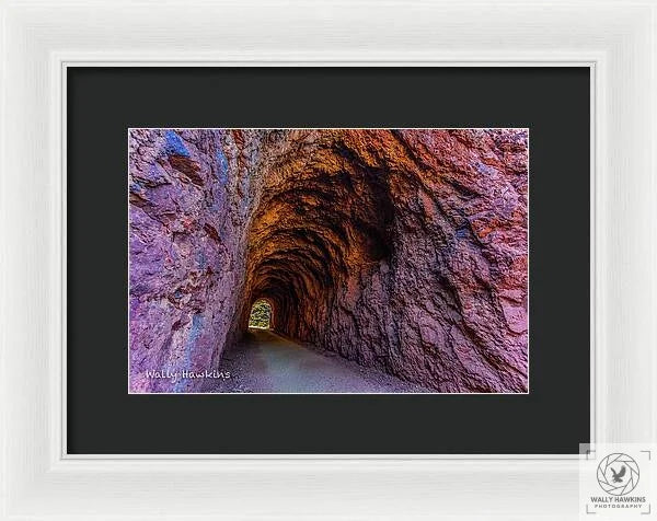 Boulder City to Hoover Dam Tunnel - Framed Print Pixels