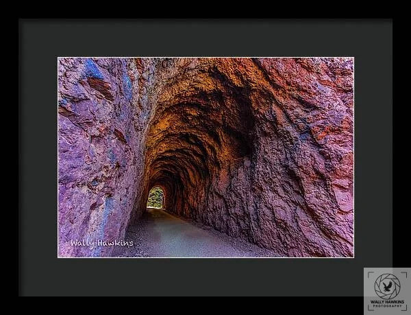 Boulder City to Hoover Dam Tunnel - Framed Print Pixels