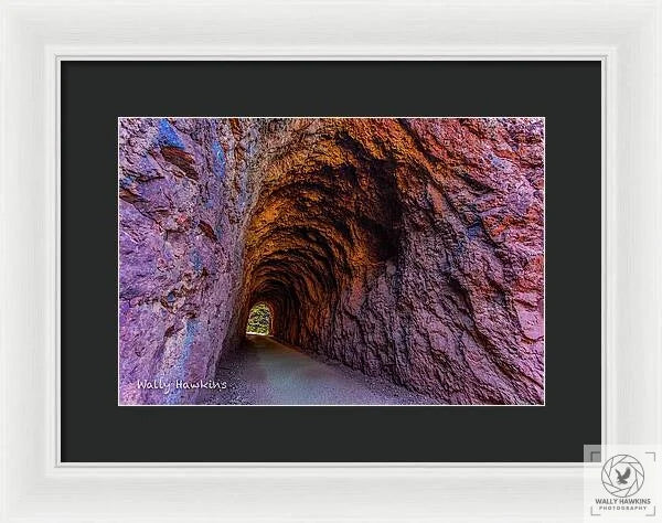 Boulder City to Hoover Dam Tunnel - Framed Print Pixels