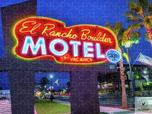 El Rancho Boulder Motel - Puzzle Pixels