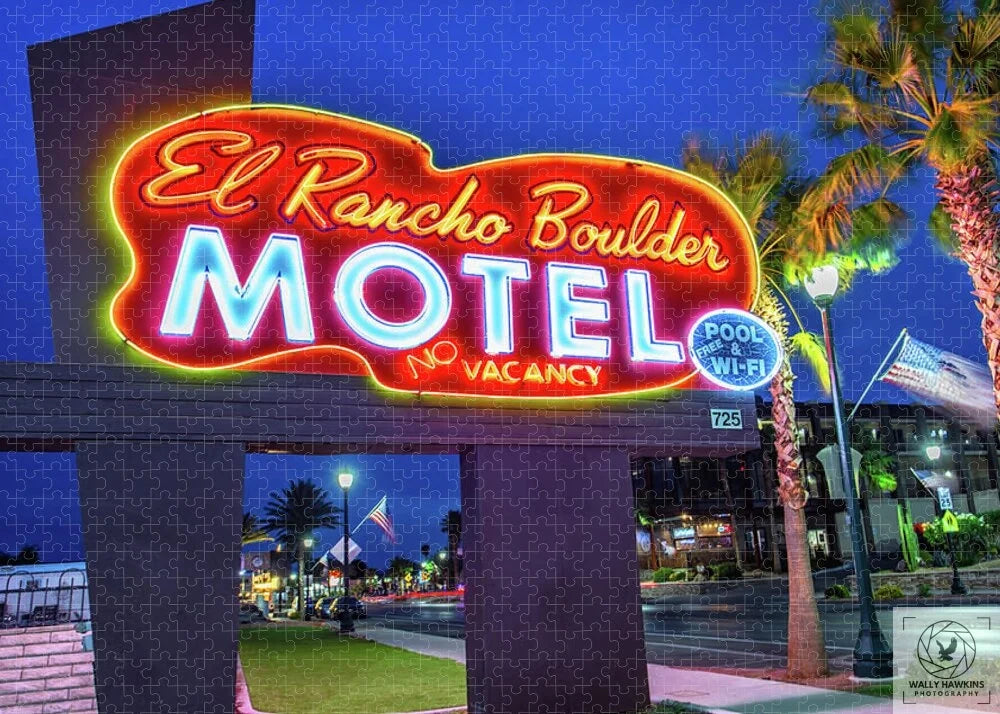 El Rancho Boulder Motel - Puzzle Pixels