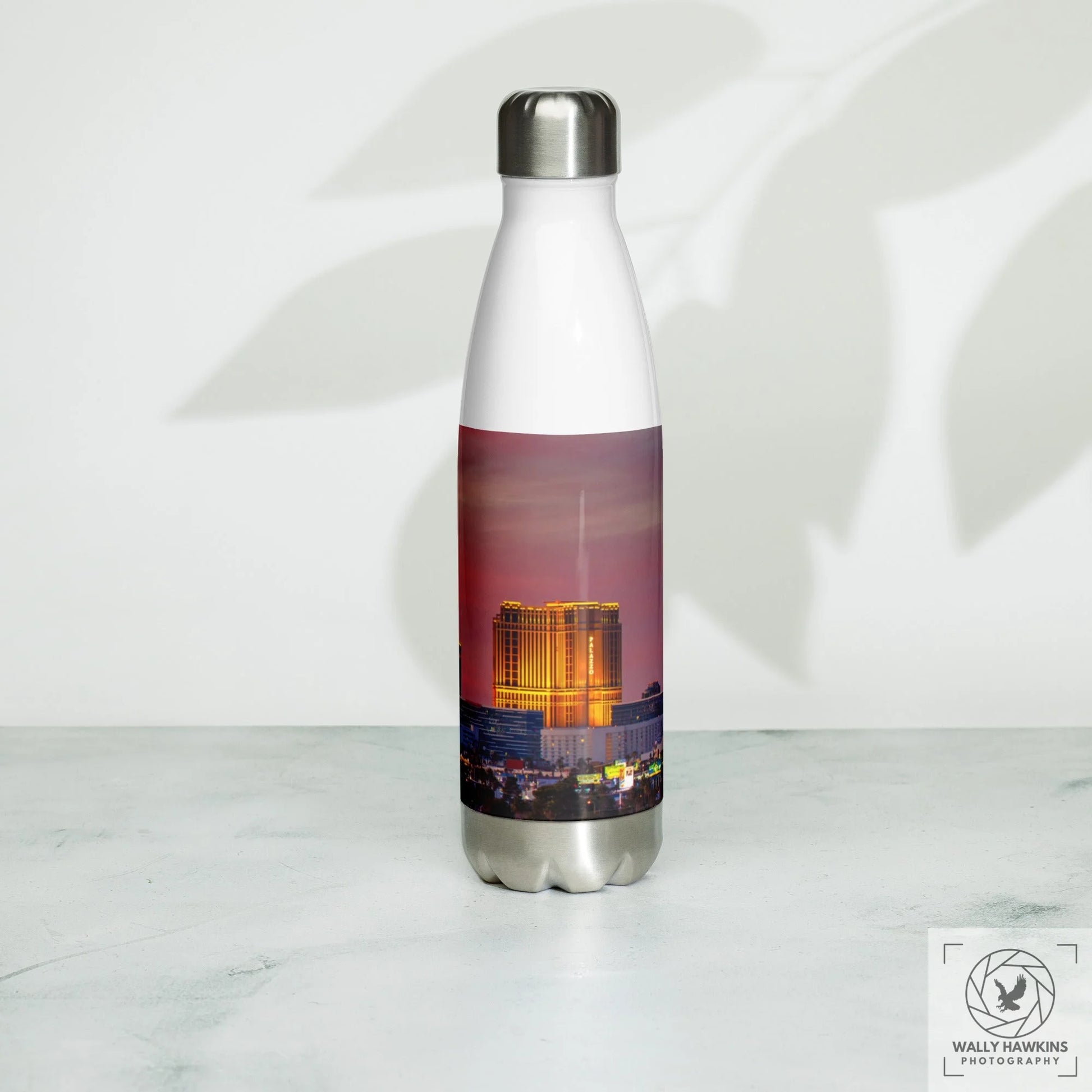 Fiery Sunset - Stainless steel water bottle Wally Hawkins Photography