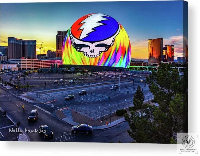 Grateful Dead Sunset - Acrylic Print Pixels