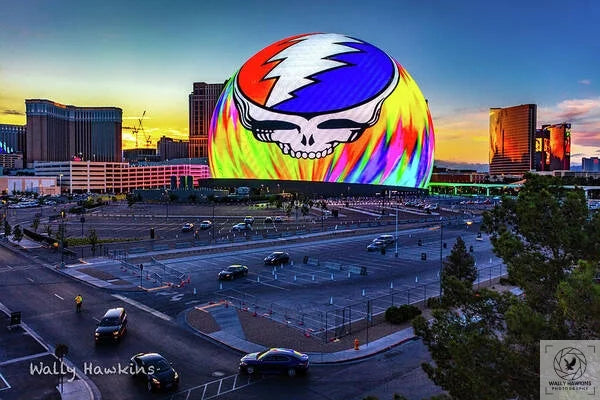 Grateful Dead Sunset - Art Print Pixels