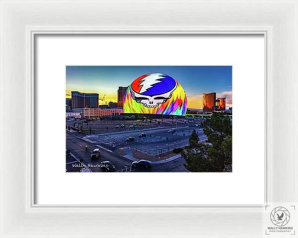 Grateful Dead Sunset - Framed Print Pixels