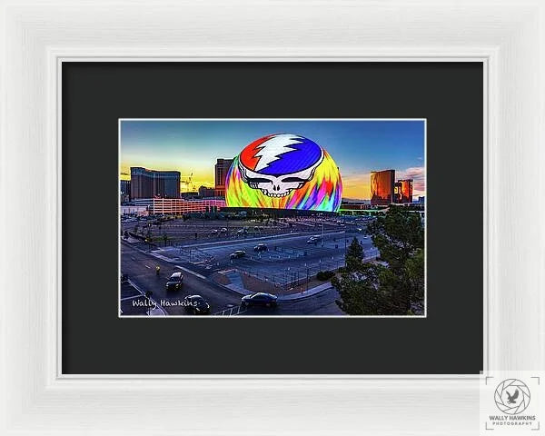 Grateful Dead Sunset - Framed Print Pixels