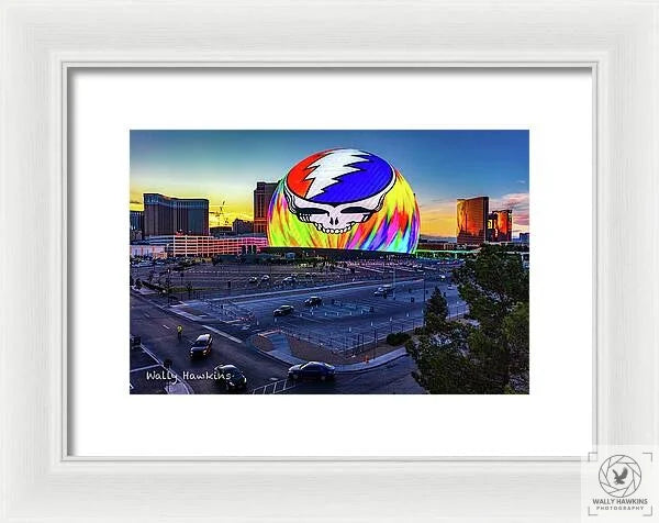 Grateful Dead Sunset - Framed Print Pixels