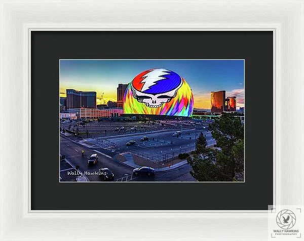 Grateful Dead Sunset - Framed Print Pixels