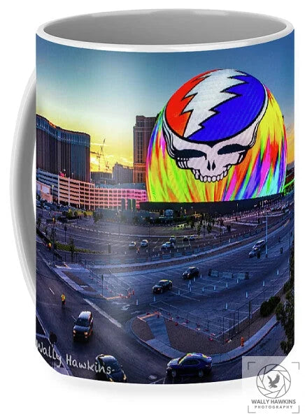 Grateful Dead Sunset - Mug Pixels