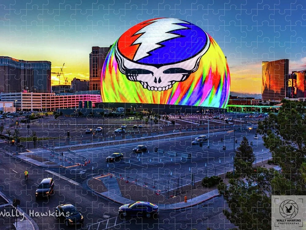 Grateful Dead Sunset - Puzzle Pixels