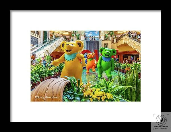 Grateful Dead at the Venetian - Framed Print Pixels