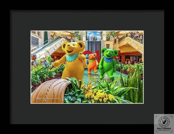 Grateful Dead at the Venetian - Framed Print Pixels