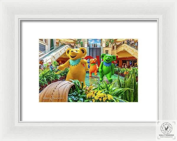 Grateful Dead at the Venetian - Framed Print Pixels