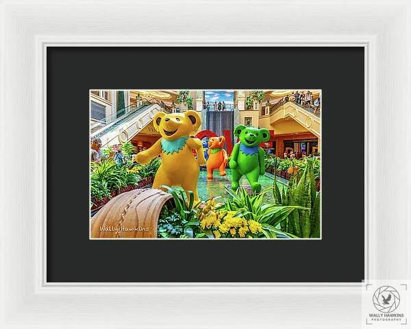 Grateful Dead at the Venetian - Framed Print Pixels