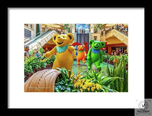 Grateful Dead at the Venetian - Framed Print Pixels