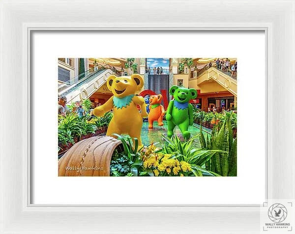 Grateful Dead at the Venetian - Framed Print Pixels