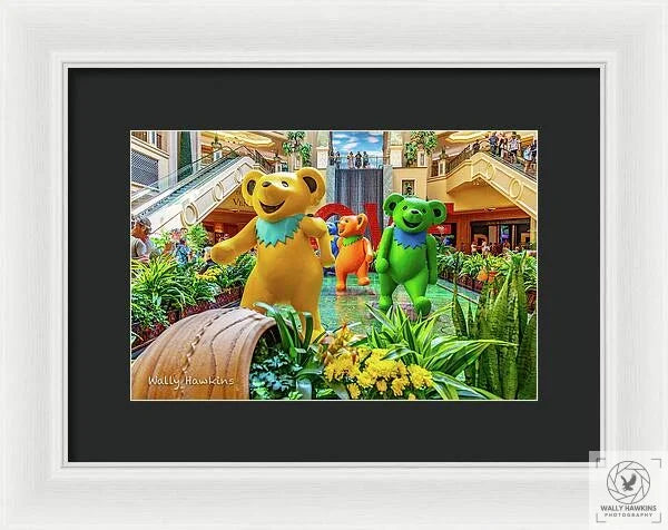 Grateful Dead at the Venetian - Framed Print Pixels