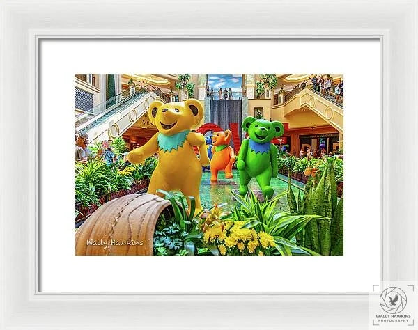 Grateful Dead at the Venetian - Framed Print Pixels