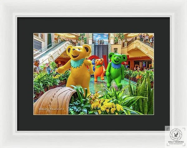 Grateful Dead at the Venetian - Framed Print Pixels