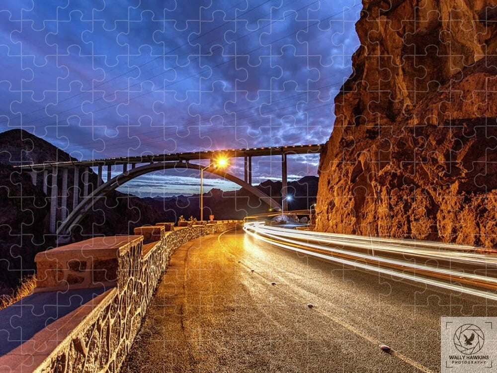 Hoover Dam Bridge - Puzzle Pixels