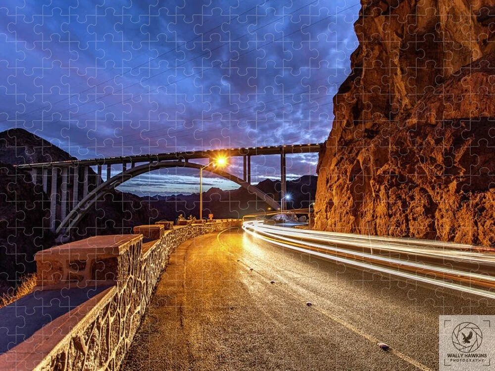 Hoover Dam Bridge - Puzzle Pixels