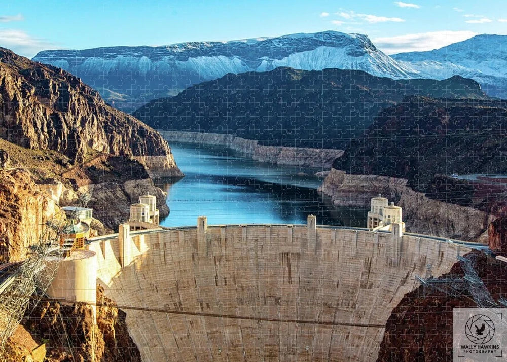 Hoover Dam Lake Mead - Puzzle Pixels