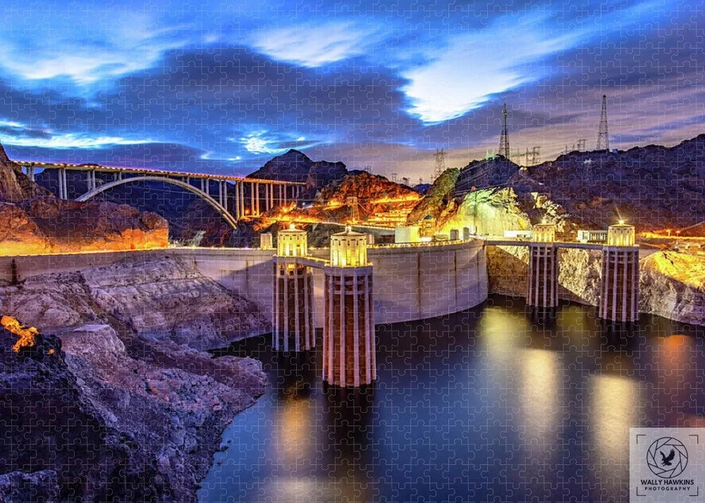 Hoover Dam - Puzzle Pixels