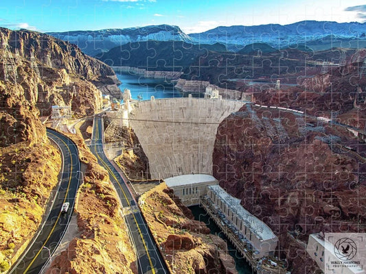 Hoover Dam Southside - Puzzle Pixels