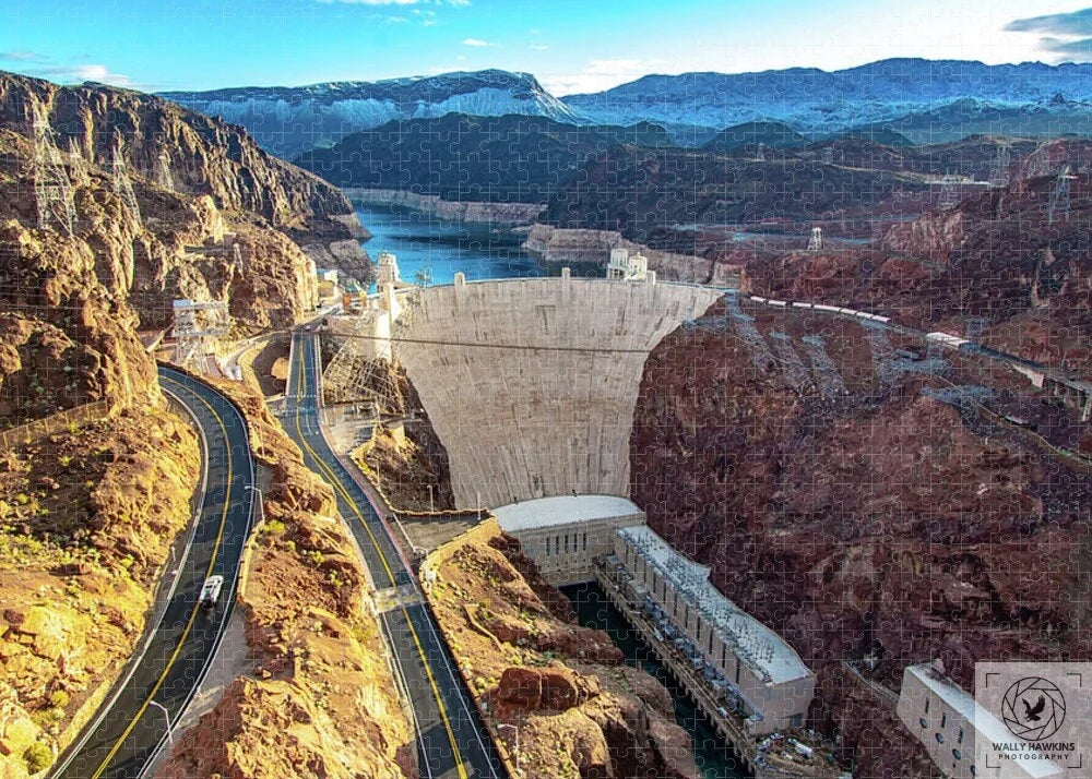 Hoover Dam Southside - Puzzle Pixels