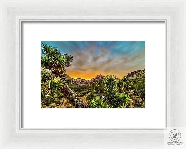 Joshua-tree - Framed Print Pixels