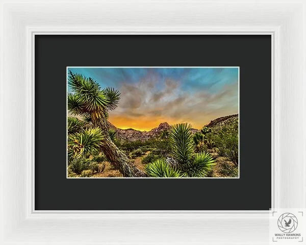 Joshua-tree - Framed Print Pixels