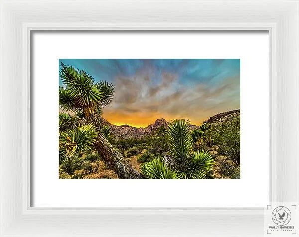 Joshua-tree - Framed Print Pixels