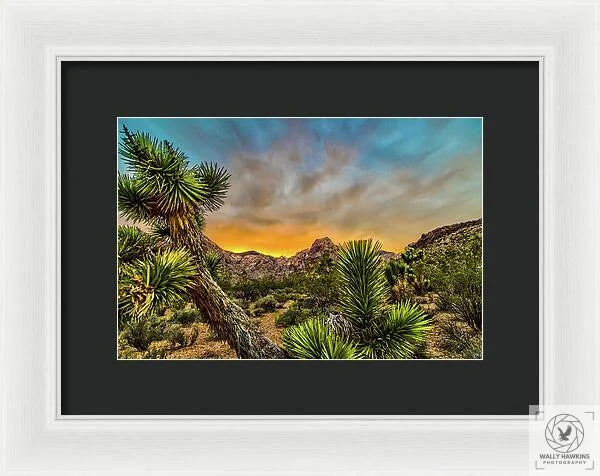 Joshua-tree - Framed Print Pixels