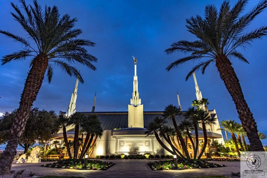 Las Vegas Mormon Temple Wally Hawkins Photography