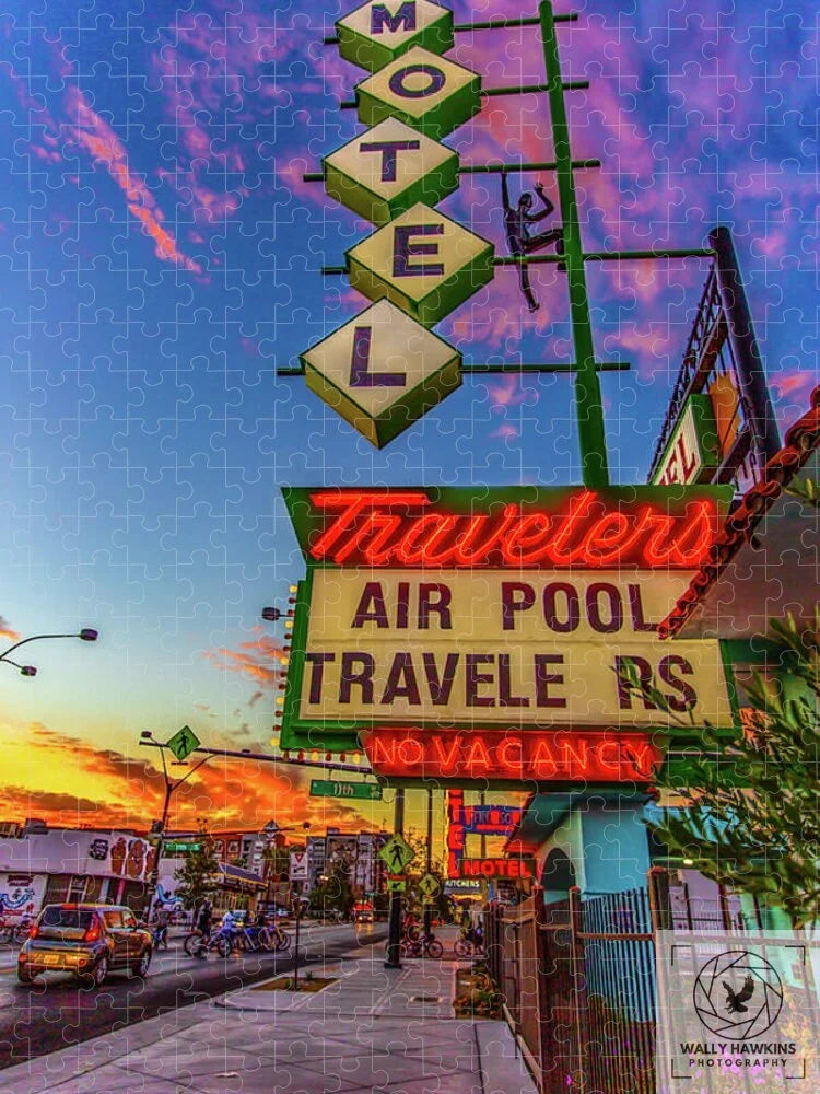 Travelers Motel - Puzzle Pixels