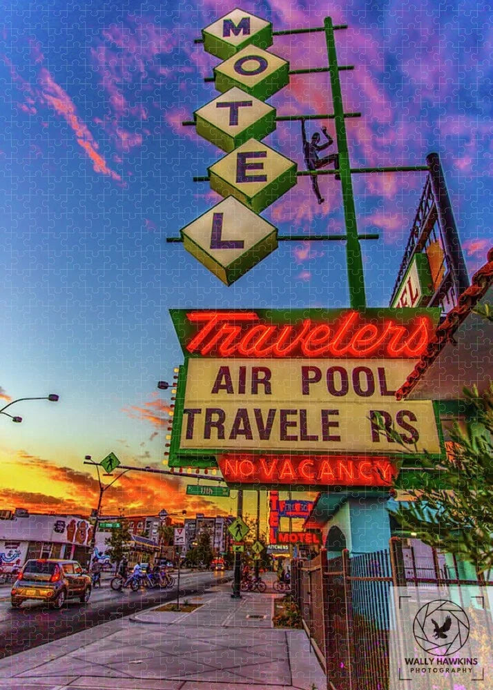 Travelers Motel - Puzzle Pixels