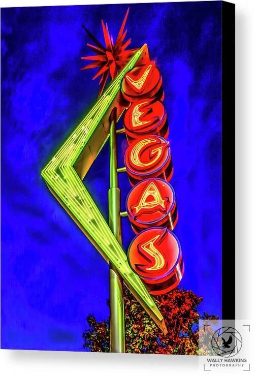 Vegas Motel - Canvas Print Pixels