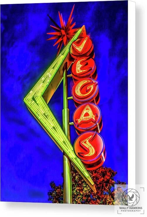 Vegas Motel - Canvas Print Pixels