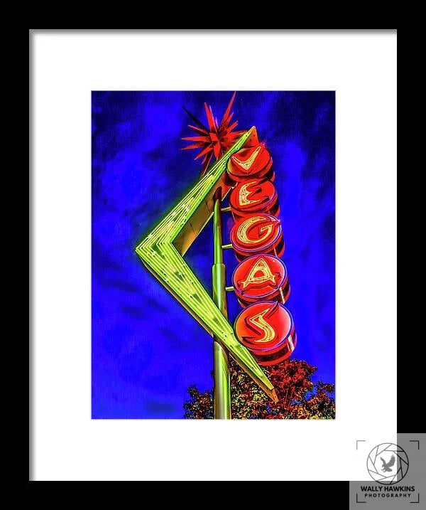 Vegas Motel - Framed Print Pixels