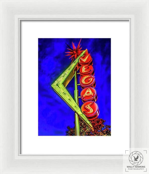 Vegas Motel - Framed Print Pixels