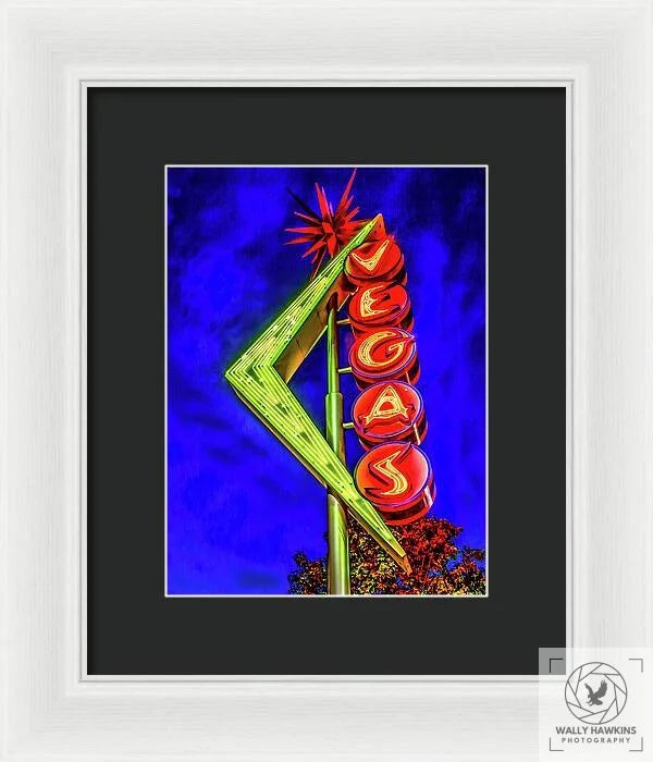 Vegas Motel - Framed Print Pixels